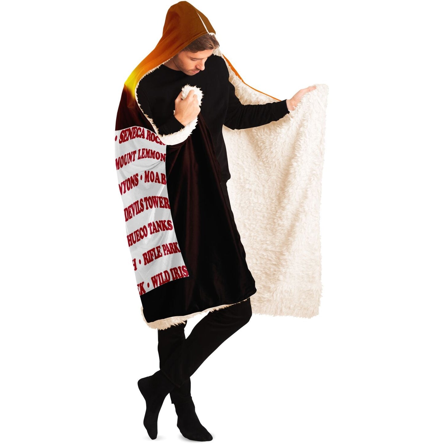 Hooded Blanket - Crag Flag (Scenic Backgrounds)