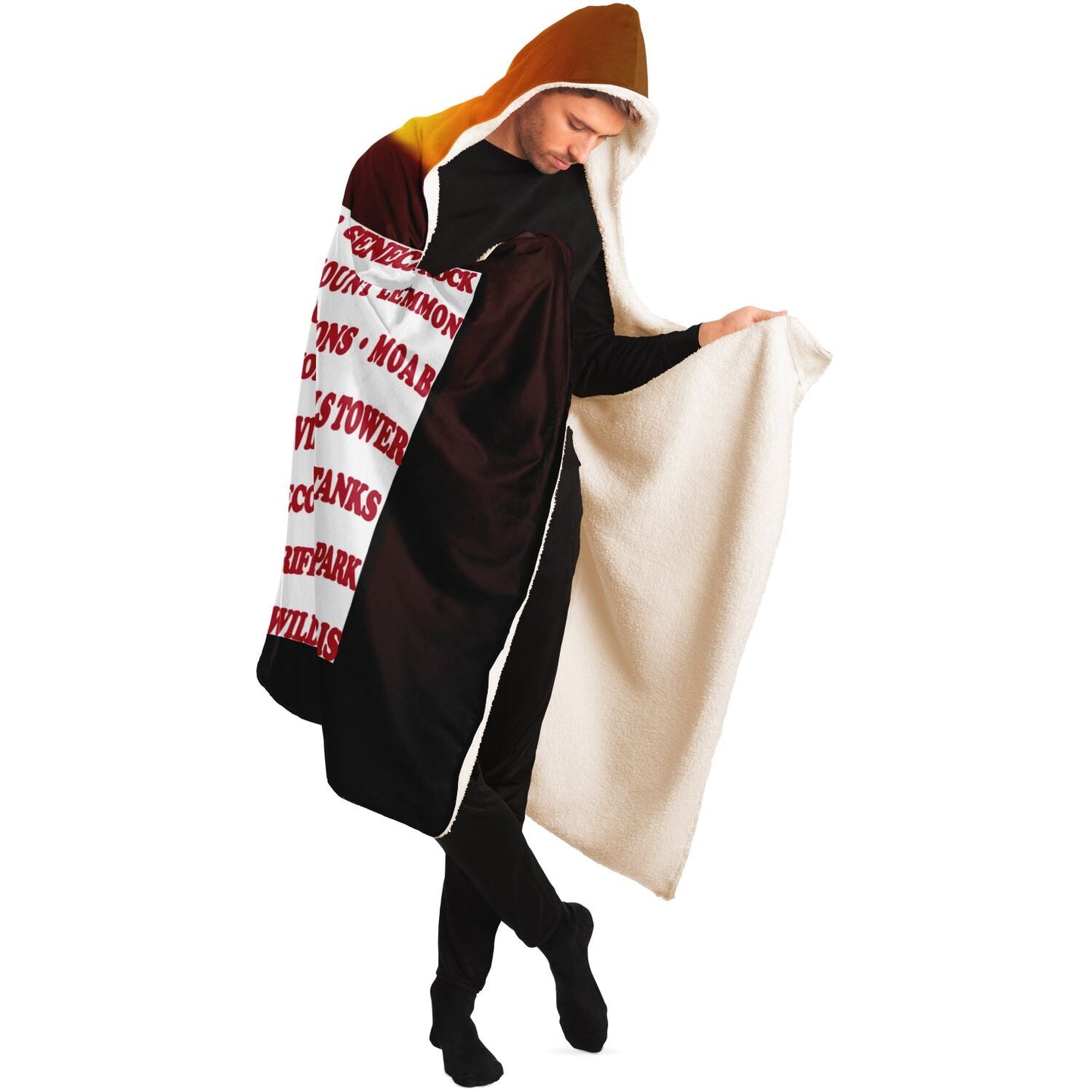 Hooded Blanket - Crag Flag (Scenic Backgrounds)