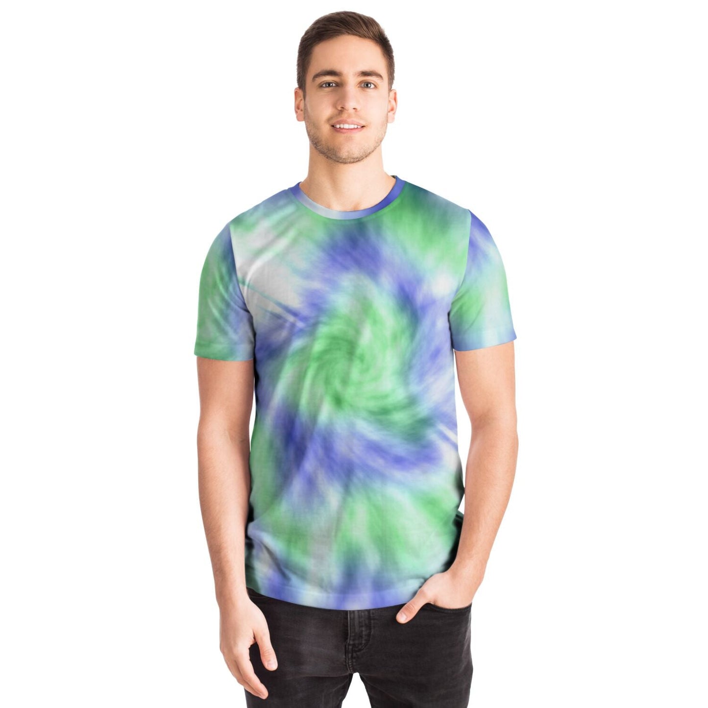 Tie Dyes - Blue and Green (Marne Road)