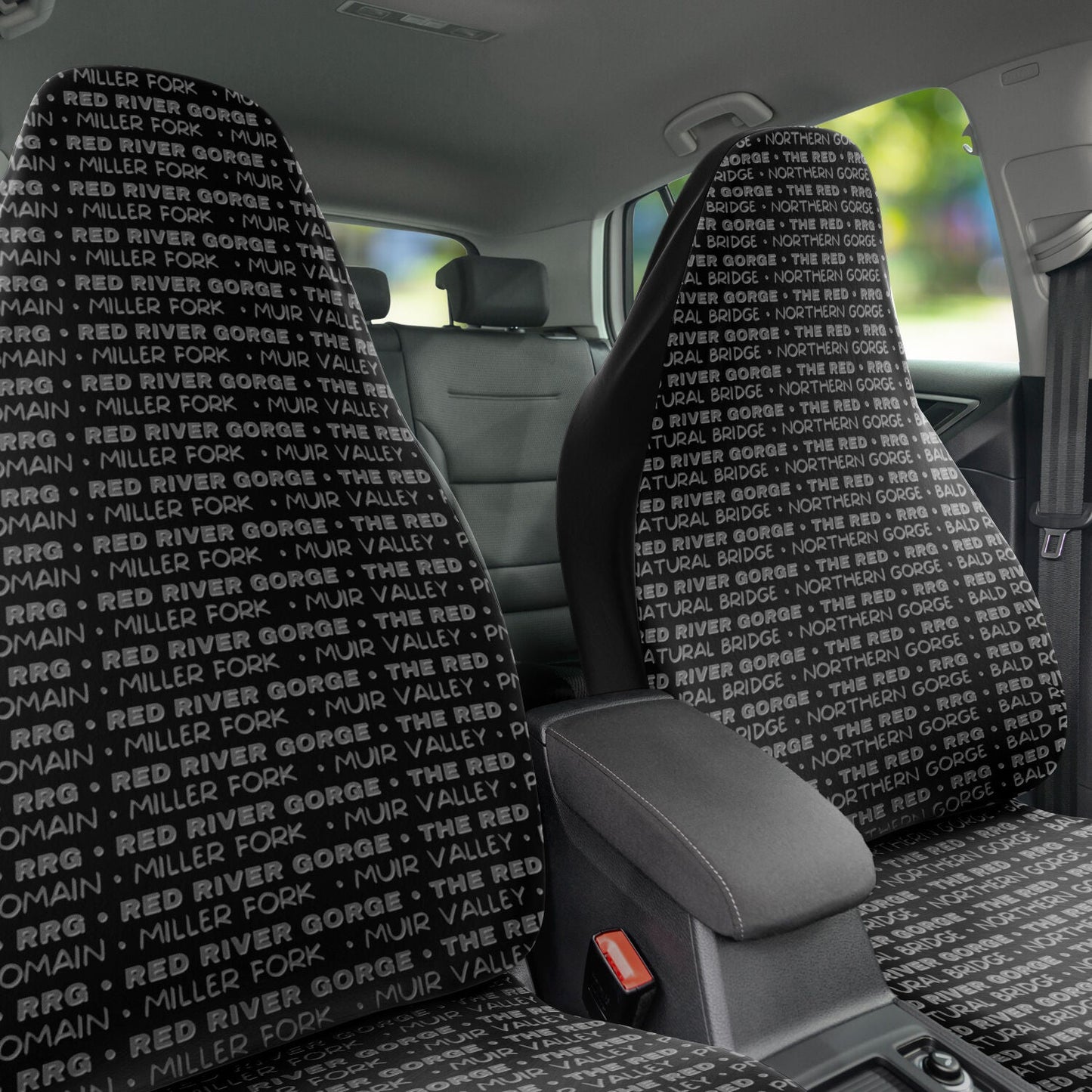 Car Seat Cover (Red River Gorge Crags)