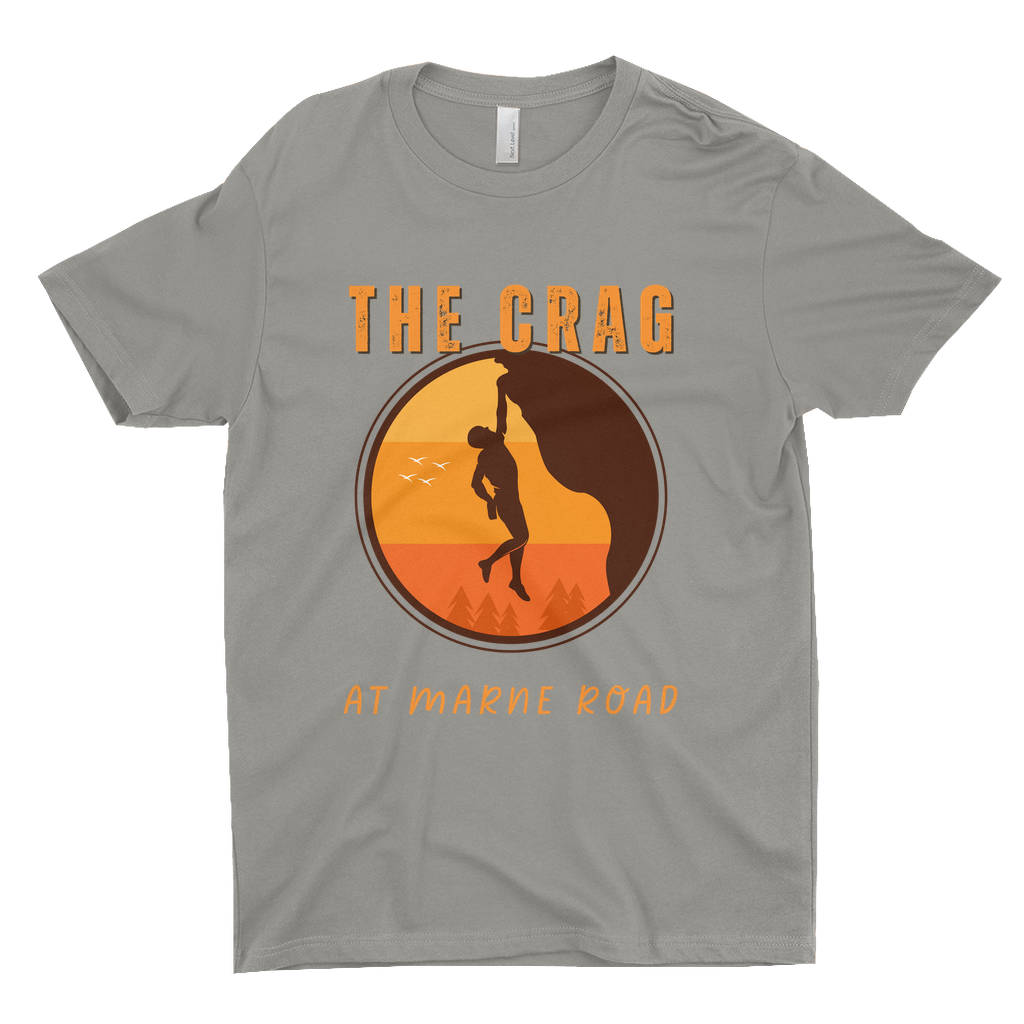 T-Shirts: The Crag at Marne Rd Silhouette (Next Level 3600)