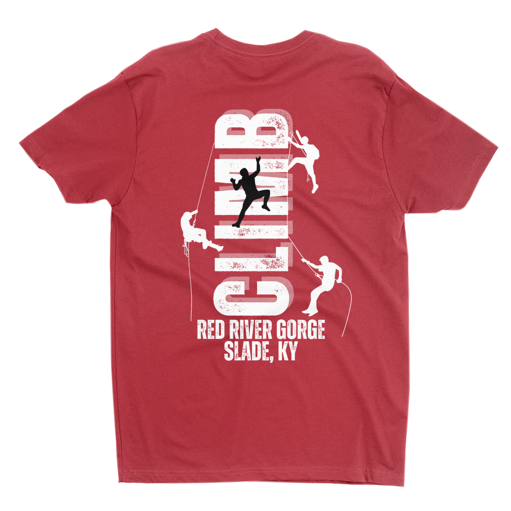 T-Shirts: CLIMB Red River Gorge (Next Level 3600)