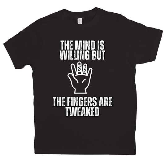 T-Shirts (Youth): Fingers are Tweaked (Next Level 3310)