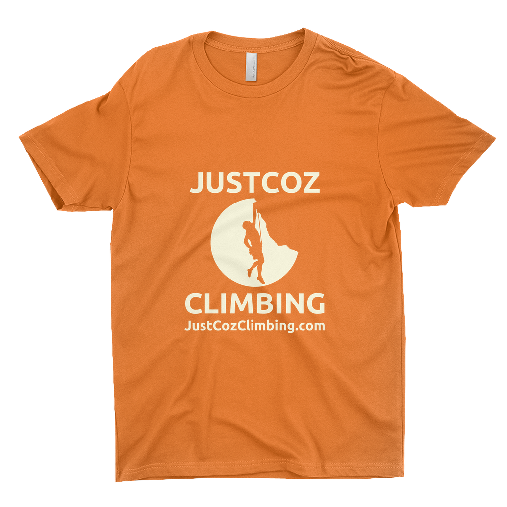 T-Shirts: JustCoz Climbing (Next Level 3600)