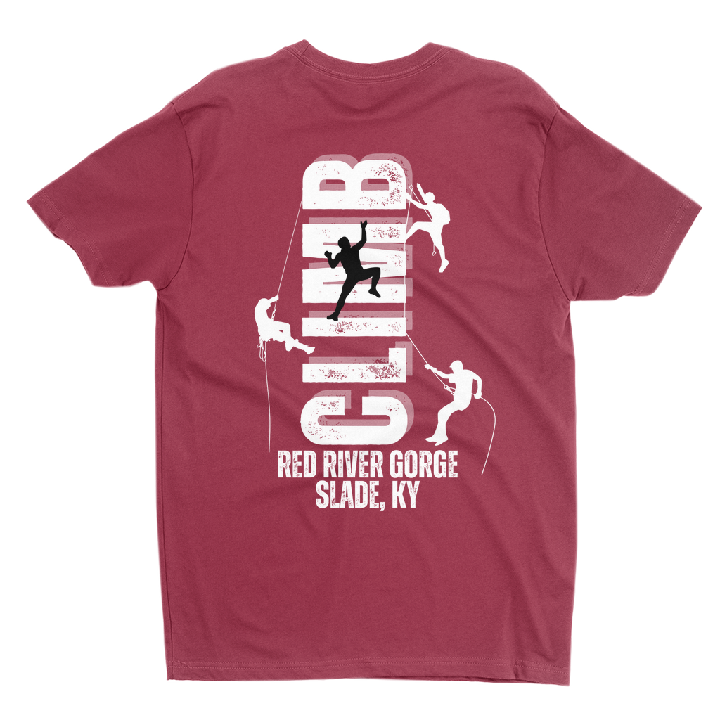 T-Shirts: CLIMB Red River Gorge (Next Level 3600)