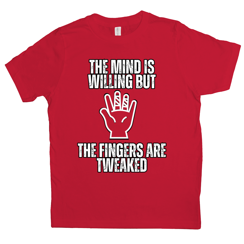 T-Shirts (Youth): Fingers are Tweaked (Next Level 3310)