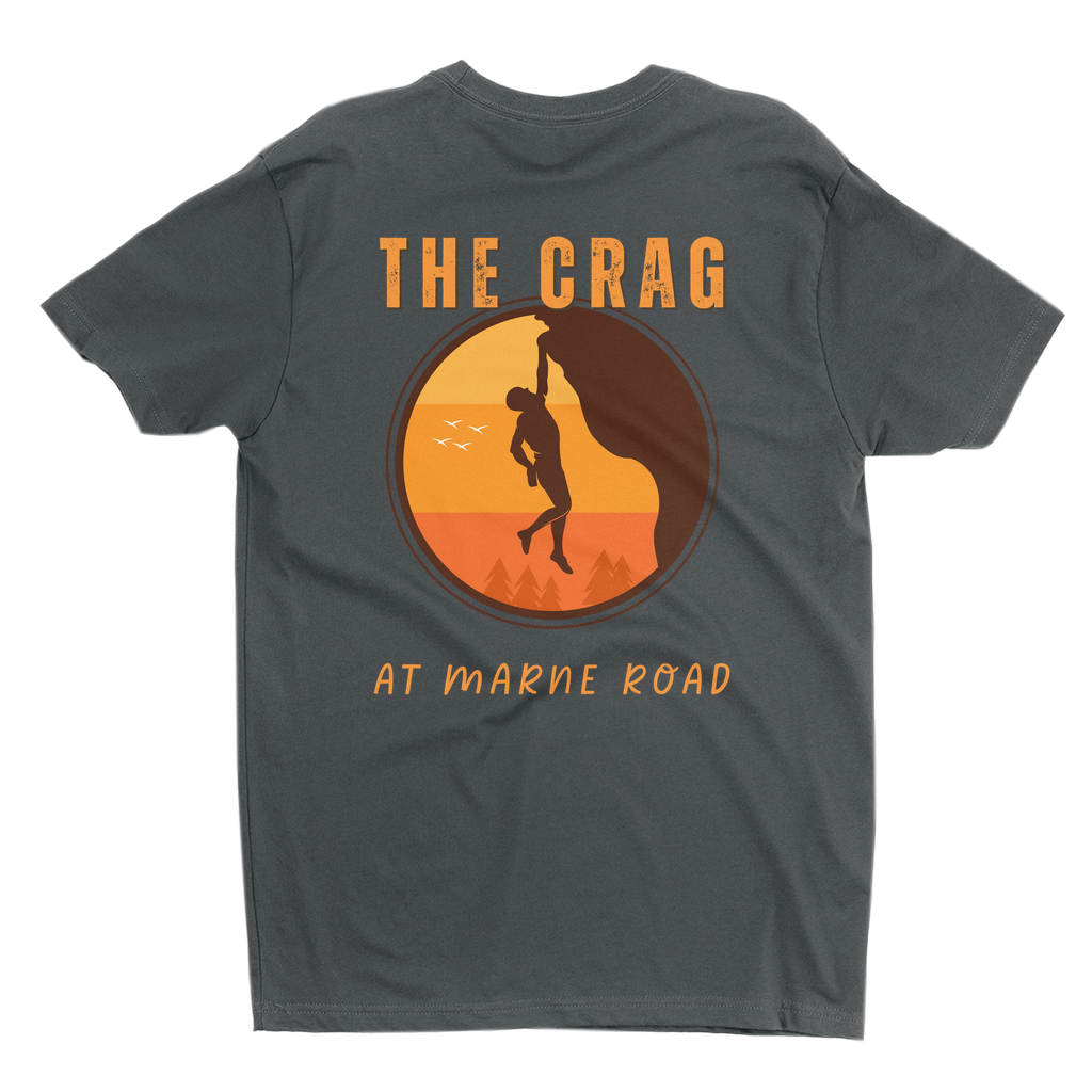 T-Shirts: The Crag at Marne Rd Silhouette (Next Level 3600)