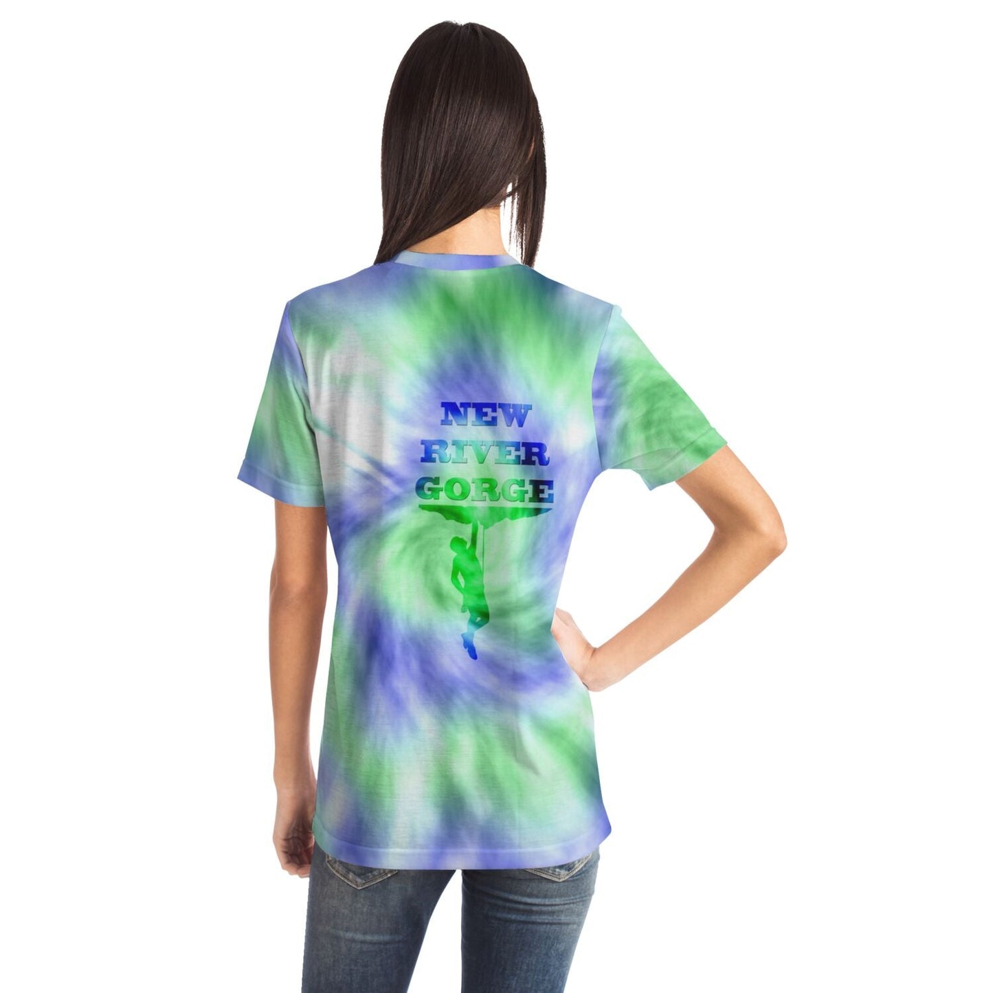 Tie Dyes - Blue and Greens (New River Gorge)