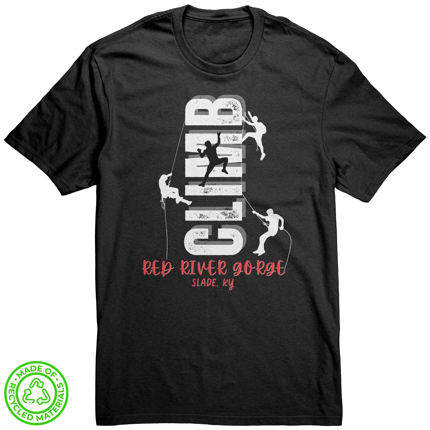Eco-Friendly Re-Tee (CLIMB Red River Gorge)