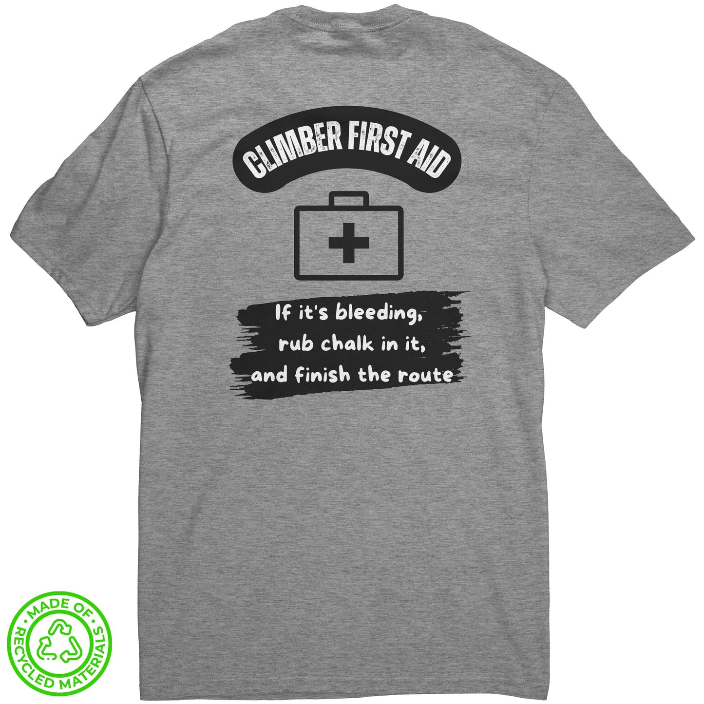 Eco-Friendly Re-Tee (Climber First Aid)